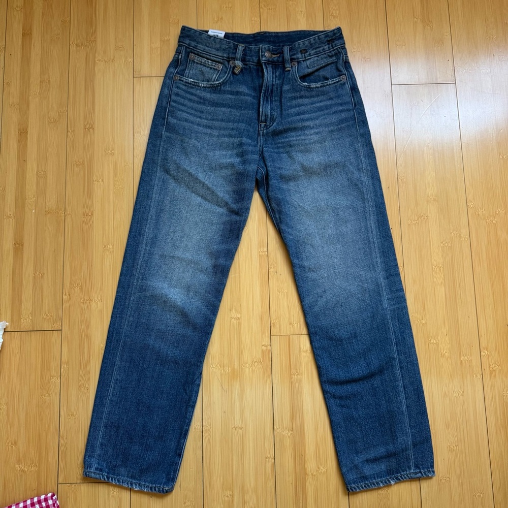 R13 Romeo Dane Classic Blue Denim Jeans Size 24